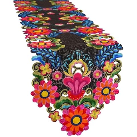 Simhomsen Mexican Fiesta Table Runner Cover