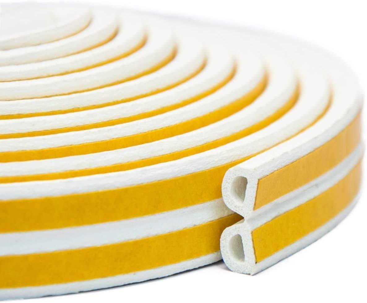 Zwarte zelfklevende afdichtingsband voor deuren 10mm(B)*10mm(D)/6m(L) Rubberen weerstrip, waterdicht, zelfklevend, voor deurkozijnisolatie, zwart weer strippen deur afdichting strip Zwarte zelfklevende afdichtingsband voor deuren 10mm(B)*10mm(D)/6m(L) Rubberen weerstrip, waterdicht, zelfklevend, voor deurkozijnisolatie, zwart weer strippen deur afdichting strip