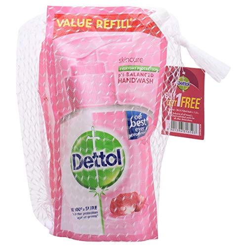 Image of Dettol Liquid Handwash Dispenser Bottle Pump - Skincare Moisturizing Hand Wash (Buy 1 Get 1 Free - 750ml each) & Body Wash and Shower Gel, Refresh - 250ml & Body Wash and Shower Gel, Cool - 250ml