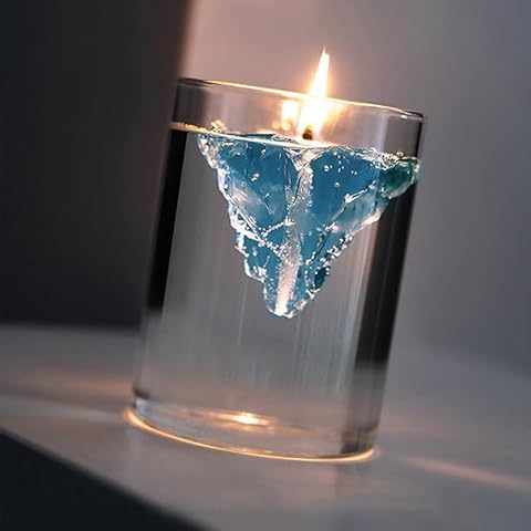 Creative Floating Iceberg Aromatherapy Candle Cover