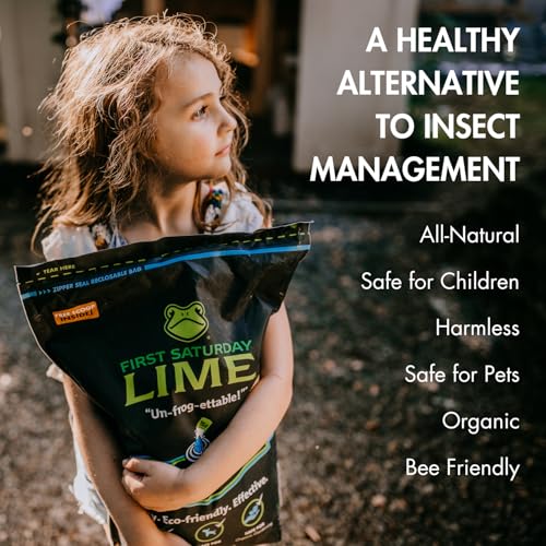 Image of First Saturday Lime Insect Deterrent 20LB | Natural Repellent for Outdoors