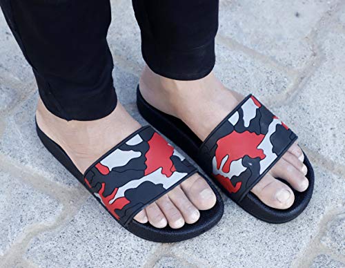 Image of AADI Men's Synthetic Leather Daily Use Casual Flip Flop & Slippers