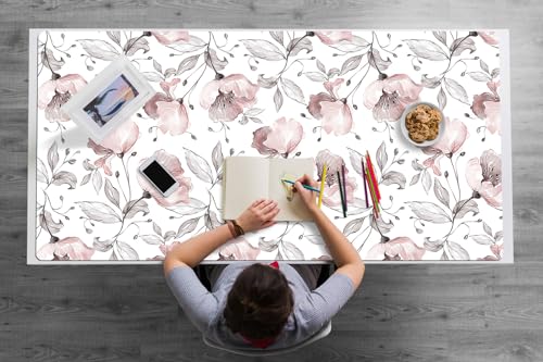 Couverture de bureau Coquelicots pastel pour la maison