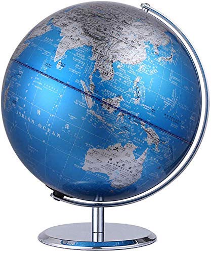 Preisvergleich Produktbild Educational Swivel Globe Earth Globe für Kinder und Erwachsene Lernspielzeug, Büromaterial, Lehrertisch D & Eacute Geschenk
