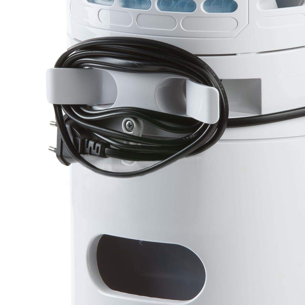 Domo DO157A - Refrigerador de aire con depósito de agua de 7 litros, color blanco