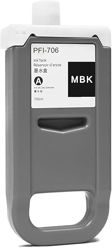 Pfi-706 Cartucho de tinta de pigmento remanufacturado compatible con Canon imagePROGRAF iPF8300 iPF8300s iPF8400 iPF8400s iPF8400se iPF9400 iPF9400s