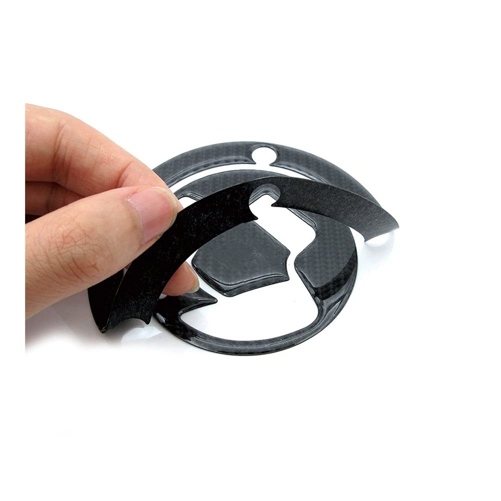 Protecteur De Réservoir En Fibre De Carbone 3D Pour Kawasaki ZZR1100 / ZZR-1100 | Autocollant Tank Antidérapant Et Décoratif