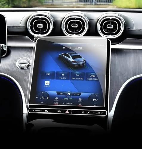 Verre trempé Benz Classe C W206 2022 film protection navigation GPS intérieur premium