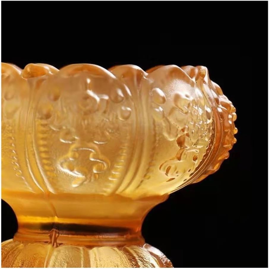 Candlestick Holders Colorful Glass Candle Holder - Home Table Decor