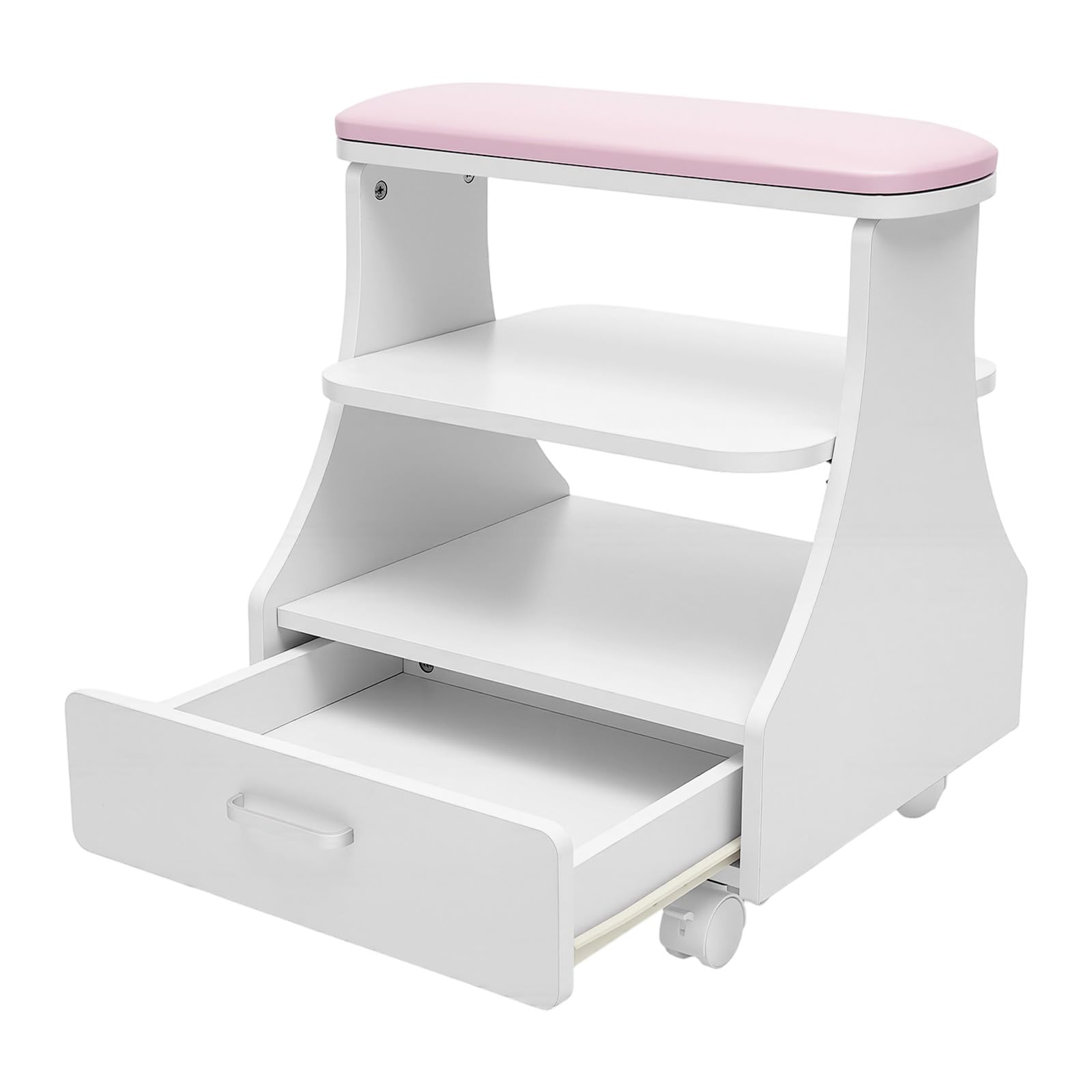 Carro de pedicura para manicura, 52 x 41 x 55 cm, carrito de pedicura con