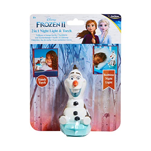 Disney- Veilleuse et Lampe Torche GoGlow Buddy, 279FZO, White