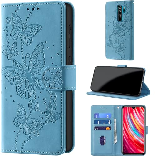 CaseGla Handyhülle für Xiaomi Redmi Note 8 Pro Hülle Hellblau