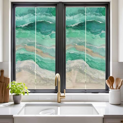 Película decorativa para ventana Qeiwoamlton 39.3x17.7 pulgadas miniatura 2