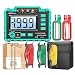 MH14 Digital Professional Multimeter Ground Resistance Tester AC200V Voltage Meter Megohmmeter Voltmeter Ohm Tester Tool with Box - Green