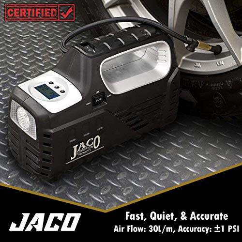 Jaco Superior Products JSP-025 Jaco Smartpro 2.0 Ac/Dc Digital Tire Inflator Pump - Automatic Portable Air Compressor thumb #1