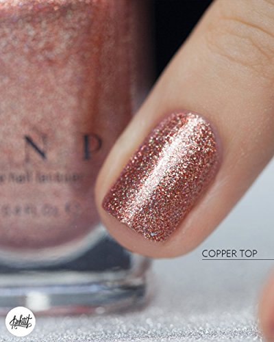 Image of ILNP Copper Top - Copper Holographic Metallic Nail Polish