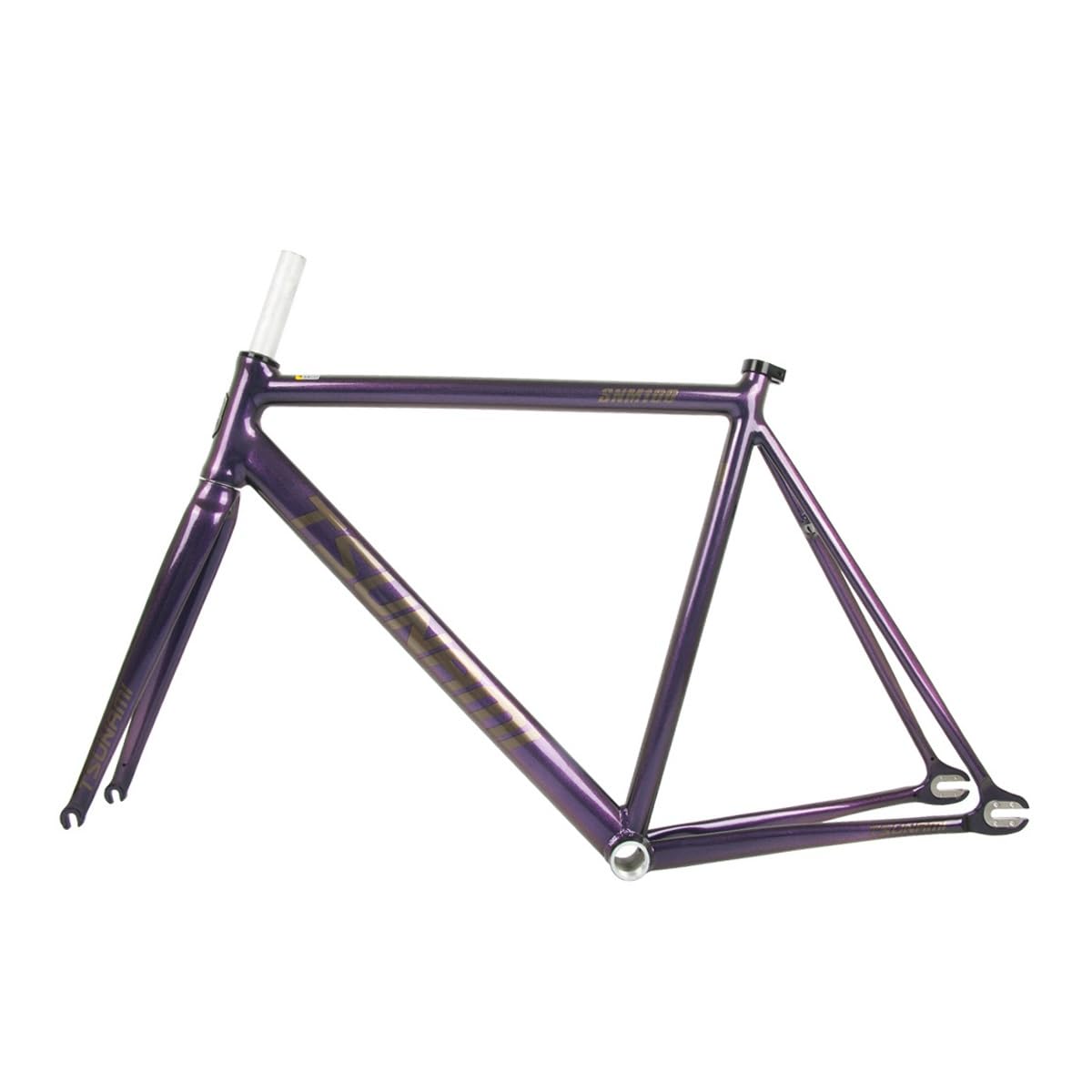 Amazon.co.jp: 700C Fixed Gear Bicycle Frame Set 49CM 52CM
