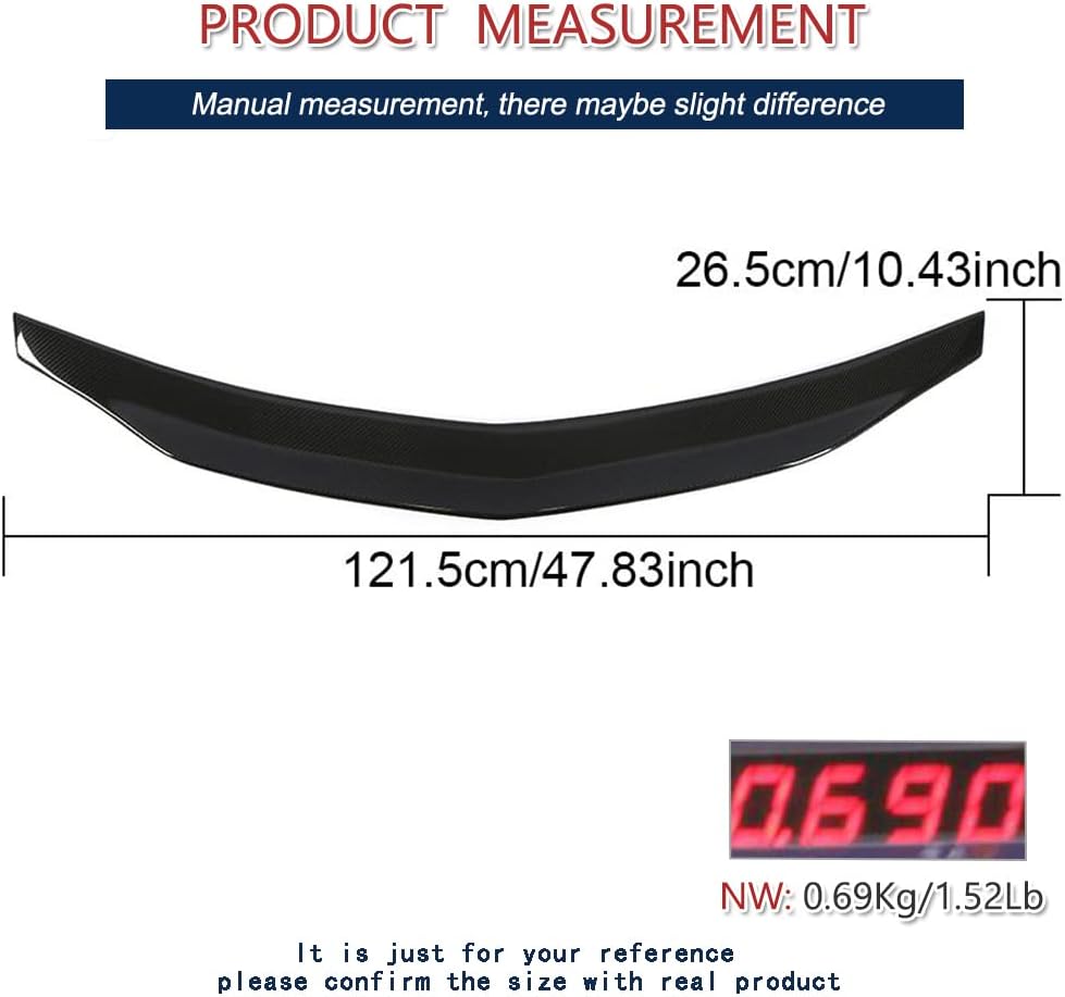 W207 Carbon Fiber Rear Trunk Spoiler for Mercedes Benz E Class W207 C207 Coupe E250 E300 E350 E400 E500 E550 2Door Rear Spoiler Wing Lip Factory Outlet