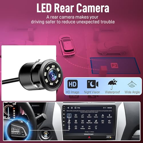 Image of Woschmann-Car Android System Touch Screen 9 Inch| TS9Pro Car Android Player|4GB /64GB|4th Gen|4Core|IPS Display|GPS & Bluetooth|WiFi & FM| Steering Control| LED Camera Included with Car Music System