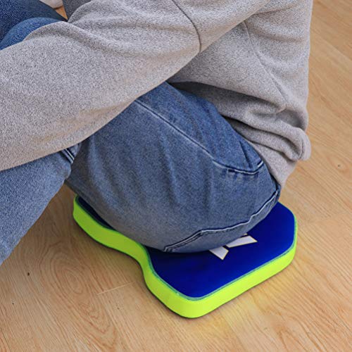 Almofada confortável de algodão para assento BESPORTBLE, 2 peças, almofada de apoio lombar para cade