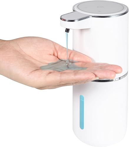 Dispensador automático de jabón con sensor, dispensador eléctrico recargable por USB sin contacto para baño, cocina y jabón para lavar platos385