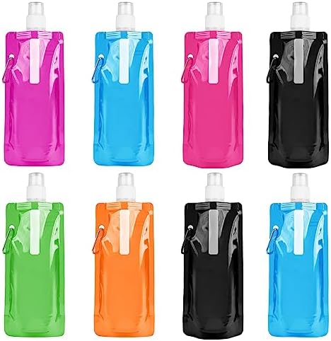 Factory Collapsible Water Bottles Eco-friendly Foldable Portable Silicone Bottle Sports Foldable