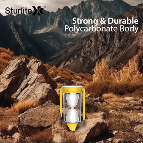 Image of Sturlite Moz 18W LED Portable Lantern| 360 Light Spread| 2200mAh Rechargeable Li-ion Battery| Upto 5Hrs Long Battery Back Up| 2 Brightness Modes LED Lamp - (Pack of 1)