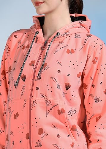 Image of eWools Women's Fleece Fullsleeves Jacket (Flee18)