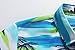 Hawaiian Shirt for Men, Flamingo Shirt, Tropical Shirts for Men Summer Short Sleeve Button Down (Large, Blue)