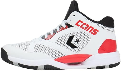 Amazon | [Converse] コンズ アクセレレーター MID ホワイト/レッド