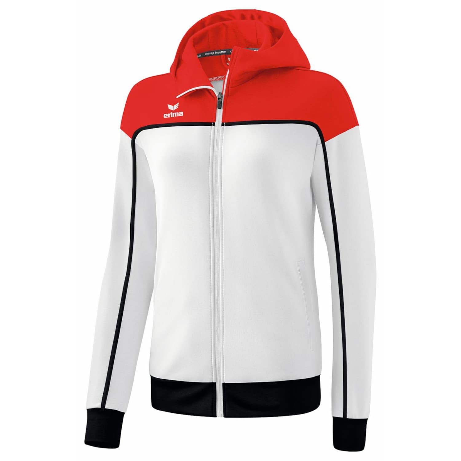 Erima Women's Blanc Hooded Tracksuit Change