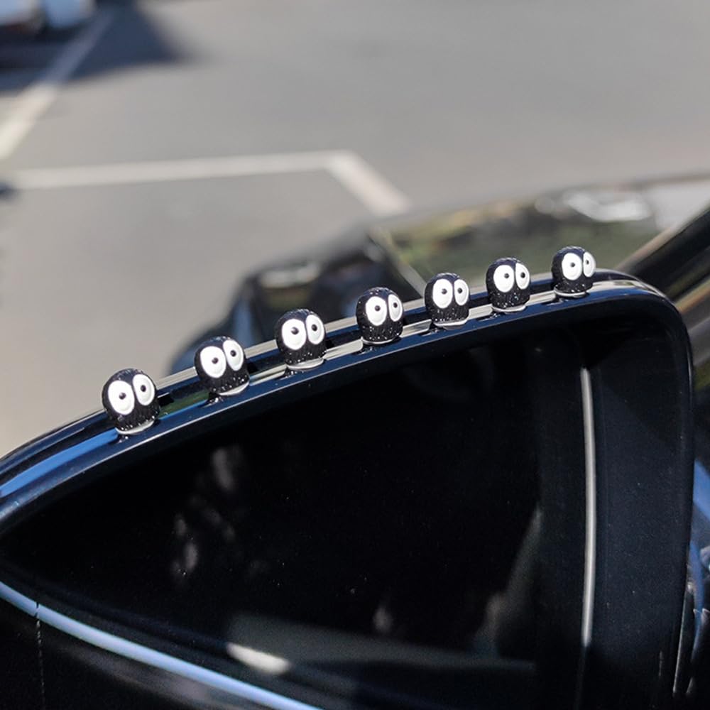 Set 19 Folletti Della Fuliggine Per Auto - Decorazioni Carine Per Cruscotto E Retrovisore - Foto 5