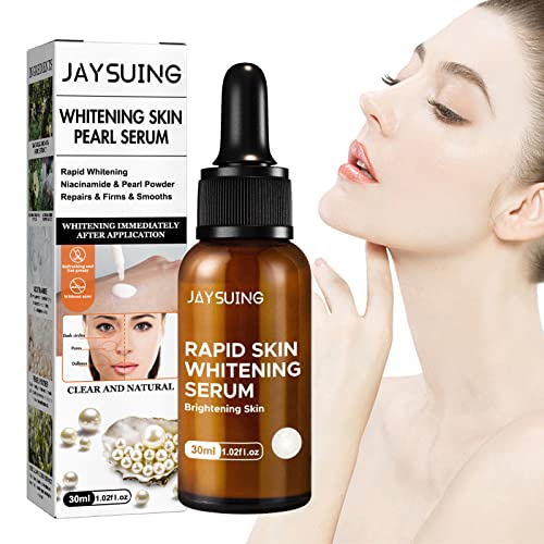 Esencia para aclarar la piel | Esencia iluminadora de manchas oscuras perladas | Sueros hidratantes eliminadores de manchas de la piel de 30ml, esencia para el rostro iluminadora, esencia