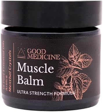 Muscle Balm - Relieves Sore Muscles and Joints, Ease and Soothe Discomfort Due to Muscle and Joint Soreness and Aches. Ultra Relief Formula 1 Ounce