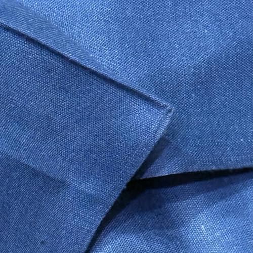 Image of Premium Cotton Flex Fabric for Sewing & Dressmaking | Soft, Breathable, Durable Material | Ideal for Kurtis, Shirts, Dresses, Home Decor & Crafts (Blue, 2.5 Meters)