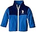 US Polo Association Baby-Boys Newborn Polor Fleece Mock Neck Jacket, Blue/Navy, 3/6 Months