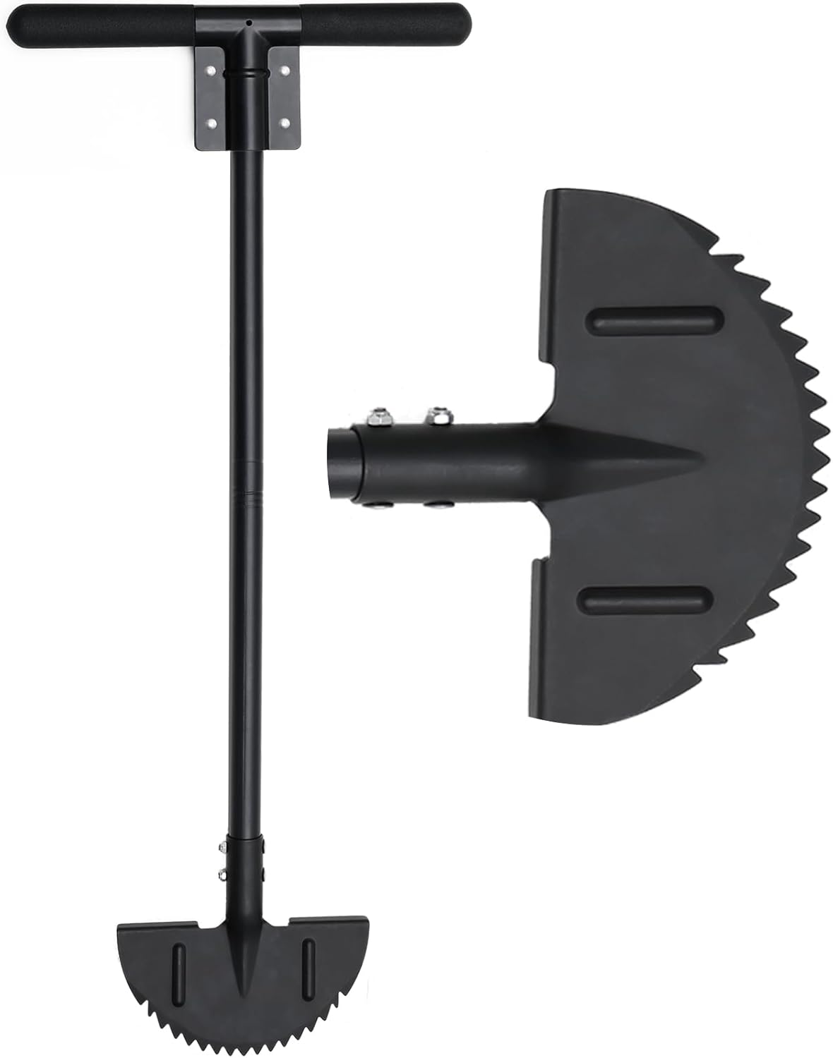 Oliynedy Manual Lawn Edger Tool, Half Moon Carbon Steel