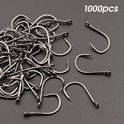 ENticerowts Angeln j Haken 1000 stücke Mini einfache Installation Hohe Härte Angelhaken – Bild 6