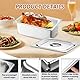 Panierschalen Set,3 Stück Behälter 1/3 Edelstahl mit Deckel,Panierset für Koteletts, Hitzebeständiger Gastro Behälter,Schnitzel Fleisch Fisch Metall Panierstraße rechteckig (32,5 x 17,5 x 6,5 cm)