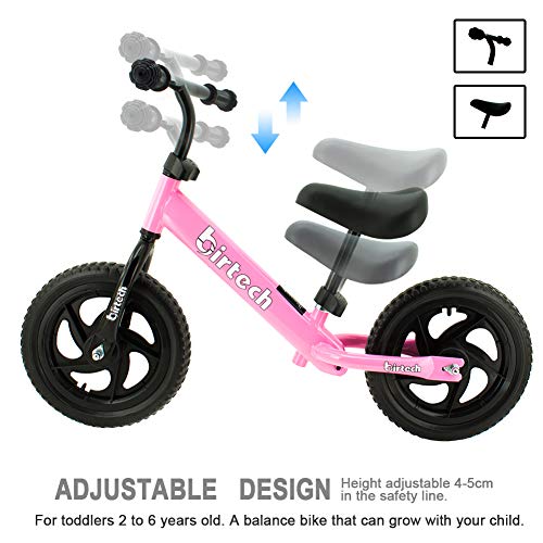 Birtech BT2003 12 Inch Toddler Balance Bike For Kids 2-6 Years Old thumb #3