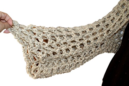 Long Sleeve Chunky Wool Oatmeal Shrug, Plus Size Shrug, Womens Plus Size, Shrugs Boleros, Thick Shrug3