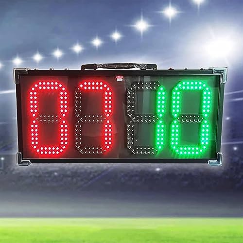 Marcador LED reemplazo fútbol, portable, 60x26x3.8cm miniatura 1