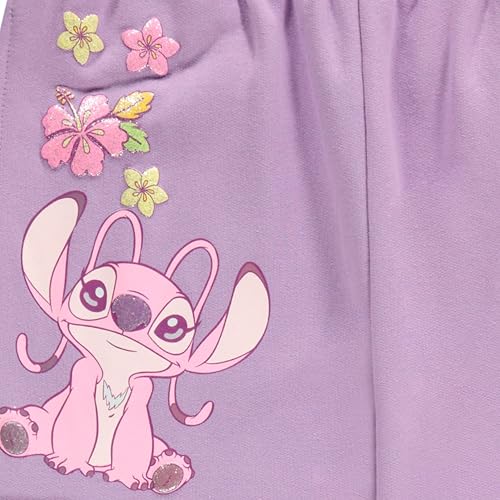Image of Disney Stitch Girls Jogger Sweatpants, Little & Big Girls Sizes 4-16