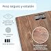 Imagen de ADE Báscula corporal digital en acogedora apariencia de madera