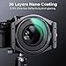 K&F CONCEPT X PRO 95mm Black Diffusion 1/4 & CPL 2-in-1 Filter 36 Multi-Coatings Black Diffusion Mist 1/4 & Polarizing Filter Effect for Camera Lens
