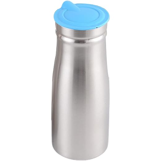 ARTISOUL? 1.0 L Stainless Steel Iced Tea Juice Pitcher Sturdy for Restaurant 3.3X9Inch Blue | Kitchen Dining & Bar | Dinnerware & Serving Dishes | Pitchers