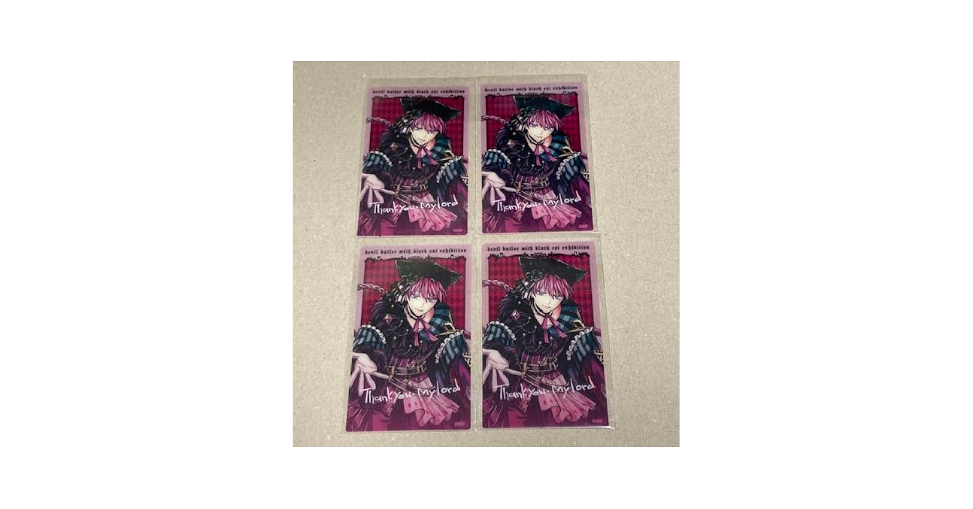 あくねこ 悪魔執事と黒い猫 ラト クリアカード 91枚 Amazon.co.jp: 悪魔執事と黒い猫 ラト あくねこ クリアカード ①