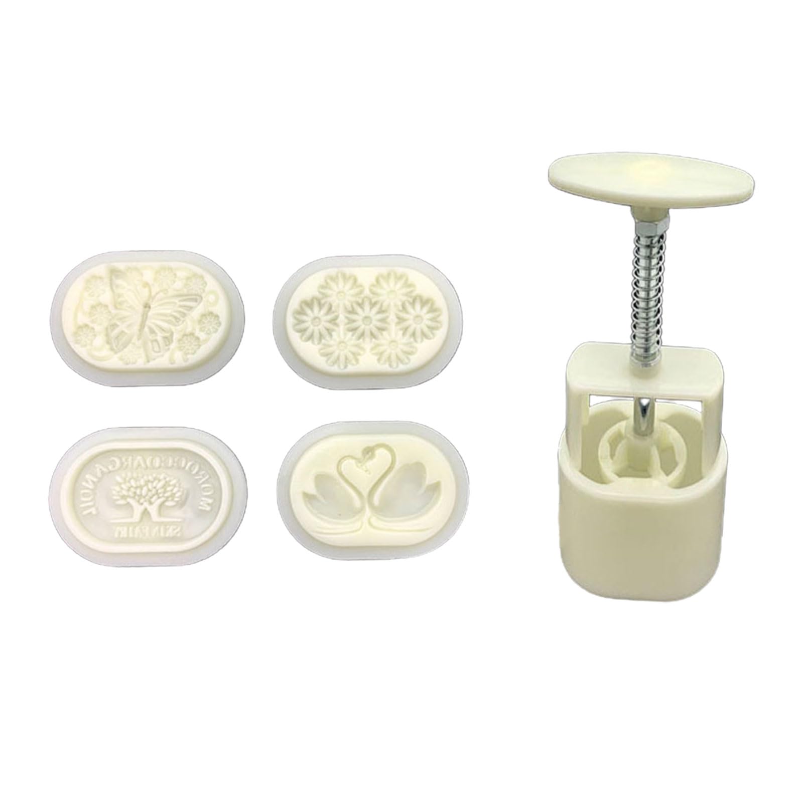 Buxuaaaa 3D Mold Mung Bean Cake Molds Baking Accessories for Kitchen Baking Maker