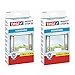 Produktbild tesa 55680-00000 Insect Stop STANDARD Fliegengitter Fenster mit Klettband, 1,5 x 1,8 m, weiß (2 Stück)