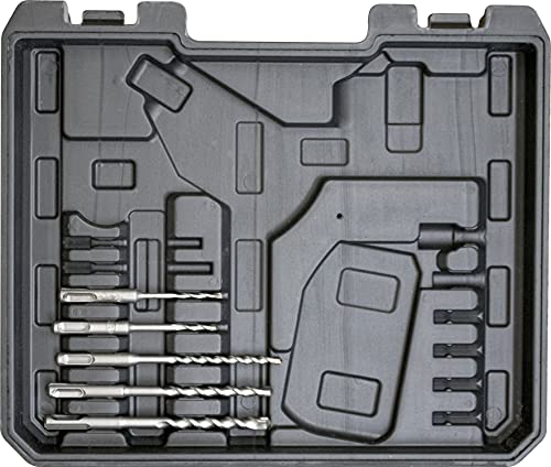 Güde 58508 BH 18-201-30K Akku Bohrhammer (18V E³ Akkusystem, 2.0Ah Li-Ionen Batterie, Koffer, 5x SDS Plus Bohrer) – Bild 5